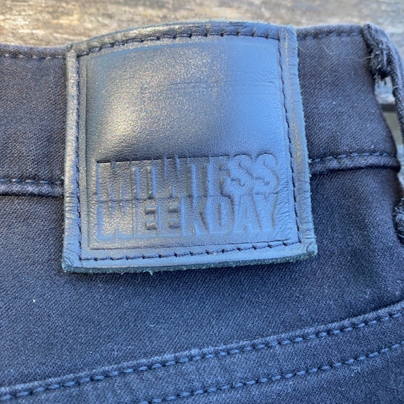 MTWTFSS WEEKDAY Black Skinny Jeans - Picture 5 of 6